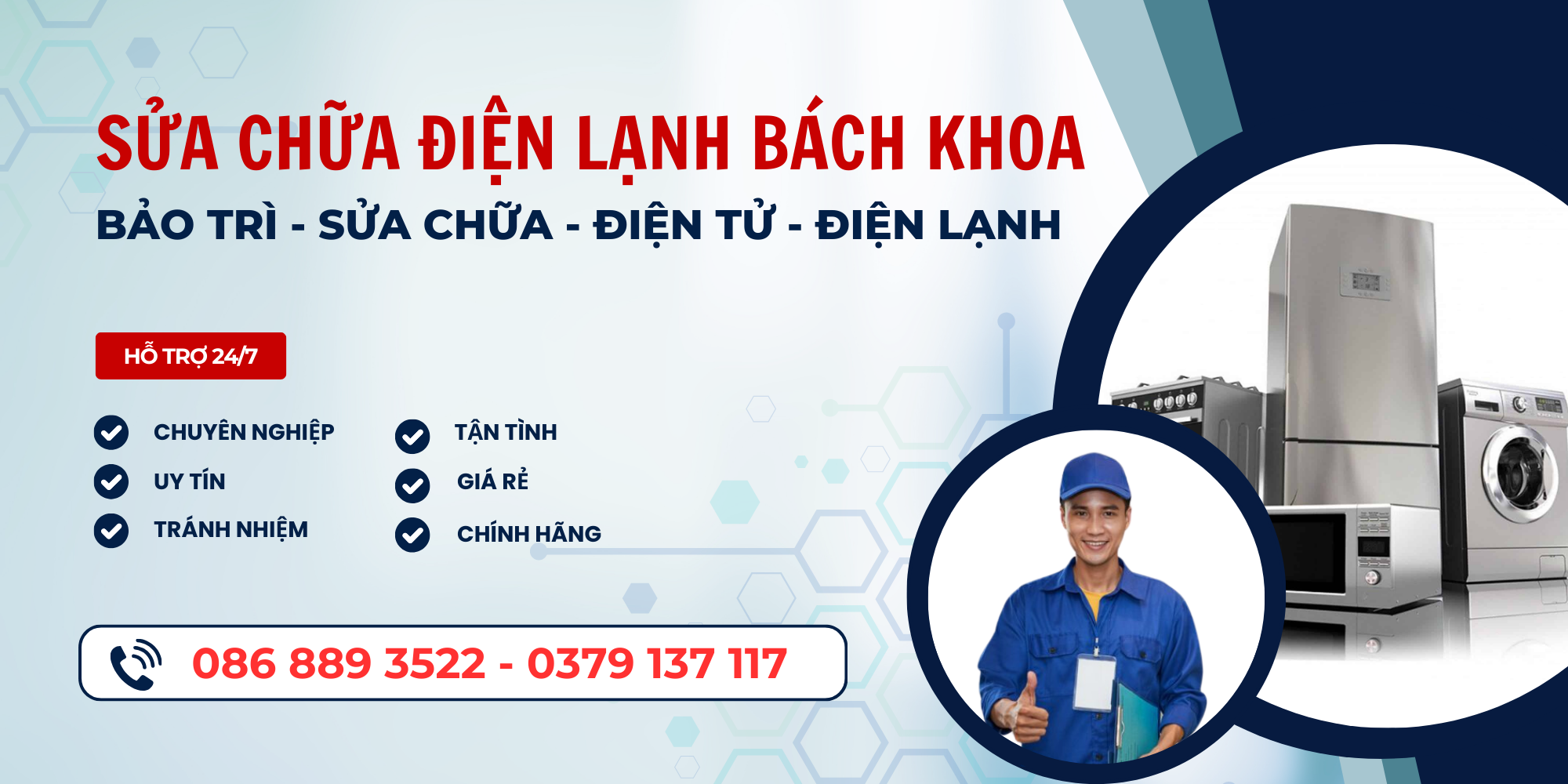 SỬA CHỮA ĐIỆN LẠNH BÁCH KHOA - banner laptop